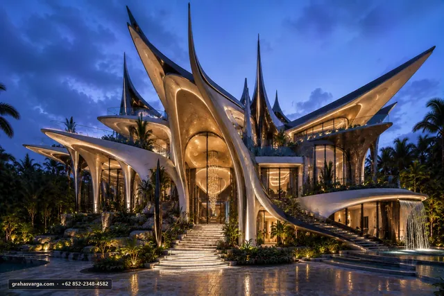 Arsitektur untuk Kabupaten Aceh Jaya. — pandangan arsitektur 3